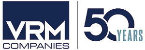 VRM Companies 50th Anniversary logo